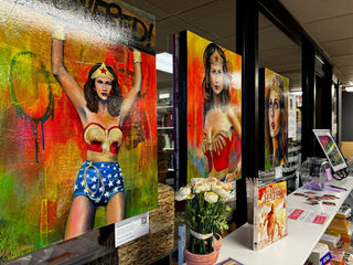 The Evolution of Wonder Woman: Reflecting the Journey of Feminism - Lynn Mazzoleni Studio & Gallery