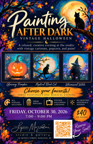 Painting After Dark: Vintage Halloween