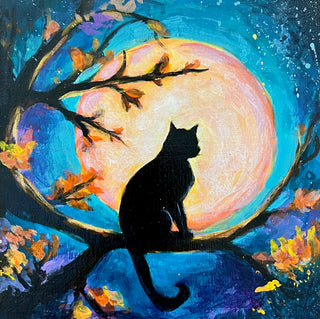 Painting After Dark: Vintage Halloween
